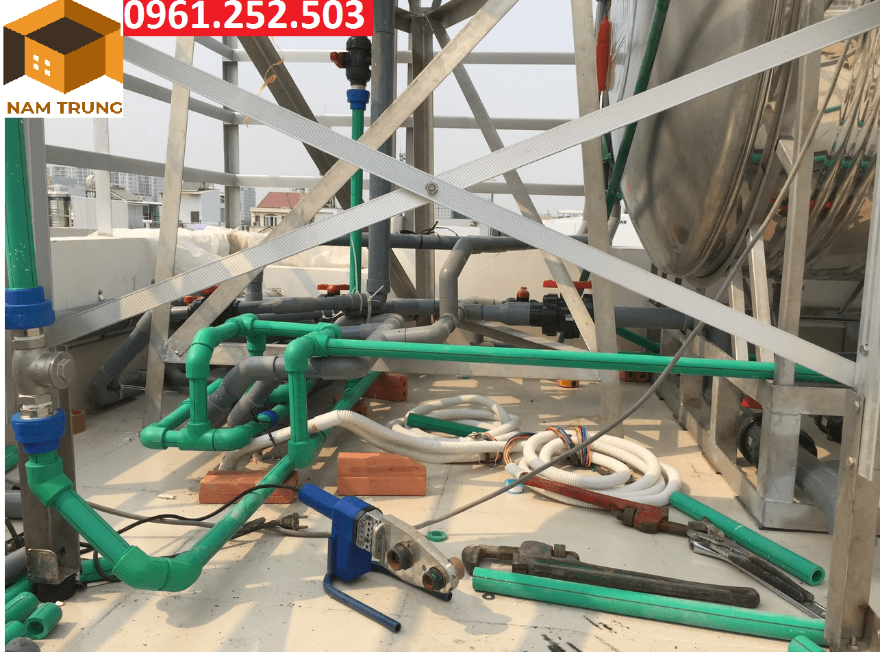 lắp đường ống nước tại gò vấp